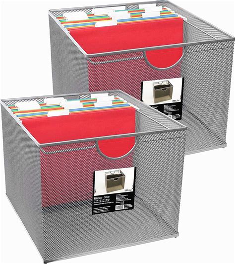 mesh hanging file box